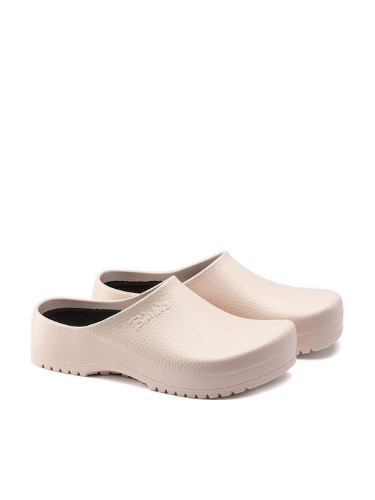 Birkenstock Super Birki Γυναικεία Ανατομικά Σαμπό Ροζ 1023085