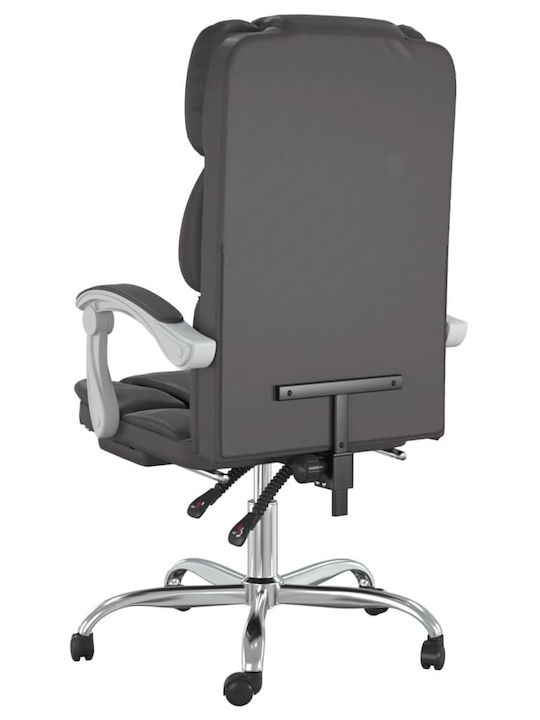 vidaXL Scaun De Birou Cu Inclinare Gri