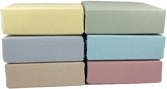 Astron Italy Super-Doppel 160x200+40cm mit Gummibettlaken Gelb