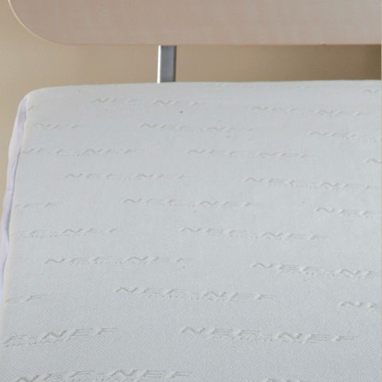 Nef-Nef Homeware Jacquard Set Protecții pentru Pernă Impermeabile Albe 50x70cm.