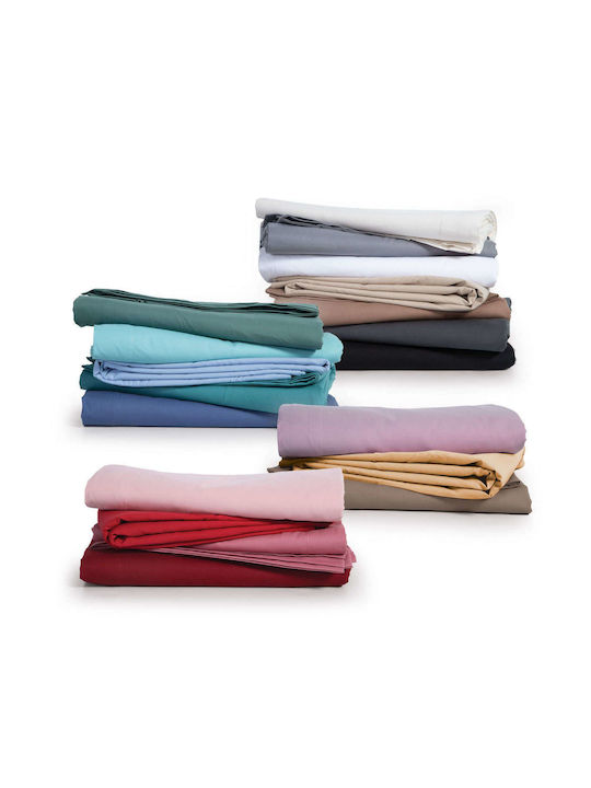Nef-Nef Homeware Чаршаф Кралица 240x270см. Basic 1152 Корал