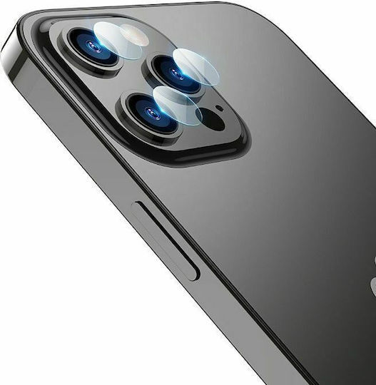 Προστασία Κάμερας Tempered Glass Μαύρο για το iPhone 14 Pro / 14 Pro Max
