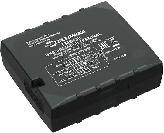 Teltonika GPS Tracker FMB130 GNSS / GPRS / GSM για Αυτοκίνητα / Φορτηγά