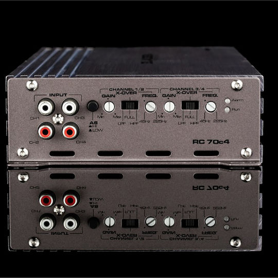 Gladen RC 70C4 Ενισχυτής Αυτοκινήτου 4 Καναλιών (Κλάση A/B)