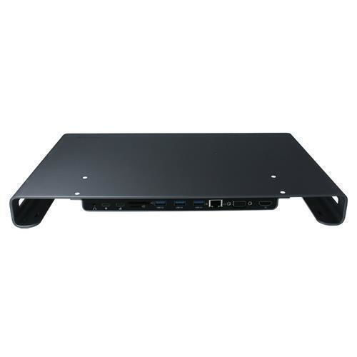 Swissten Aluminium 10 in 1 USB-C Docking Station mit 4K PD Ethernet Silber
