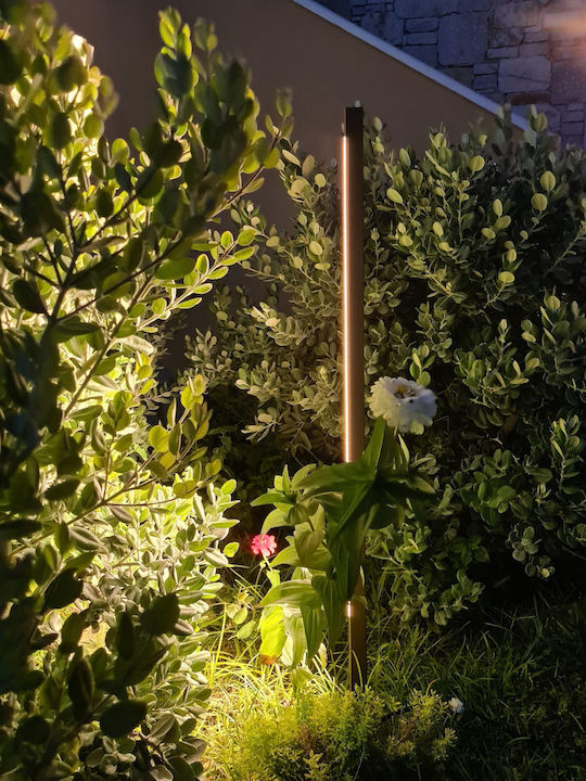 Zambelis Lights Στεγανό Φωτιστικό Led Καρφωτό Θερμό Λευκό E280