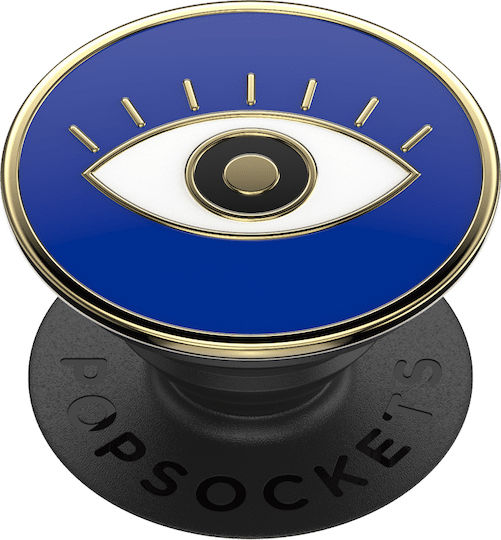 PopSockets Enamel Evil Eye Κινητού Μπλε