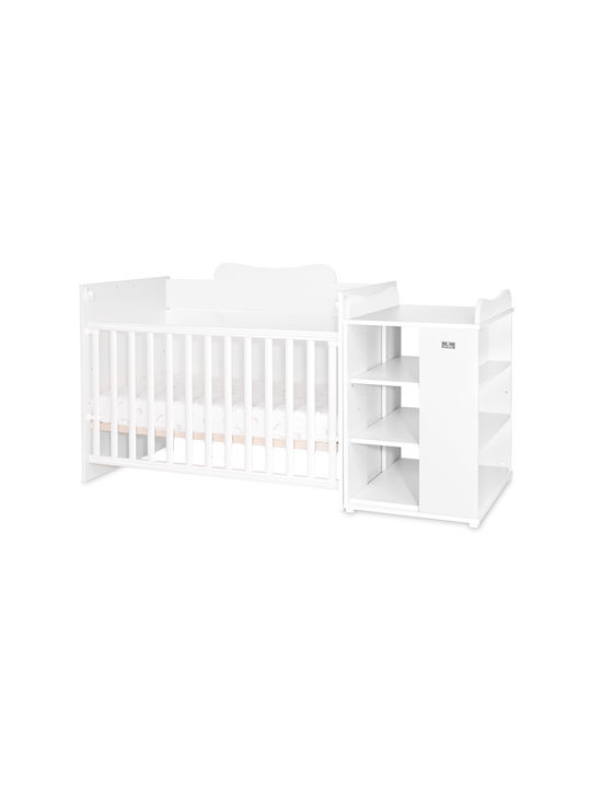 Lorelli Pătuț Bebeluși Multifuncțional Alb pentru Saltea 60x120cm
