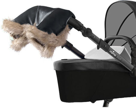 Mima Handmuffs Stroller Brown