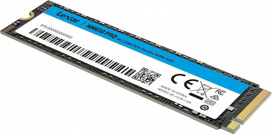 Lexar NM610PRO SSD 2TB M.2 NVMe PCI Express 3.0 LNM610P002T-RNNNG