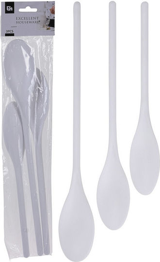 Excellent Houseware Σετ Εργαλείων Μαγειρικής 3τμχ Λευκό