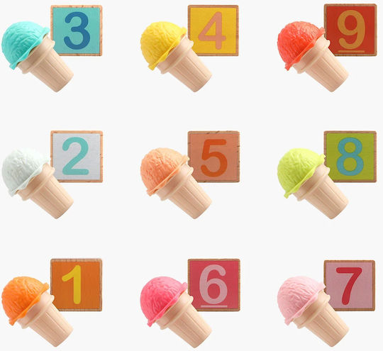 Top Bright Ice Cream Learning Box Educational Game Knowledge for 2+ Years Old