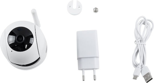 GloboStar 76078 IP Surveillance Camera Wi-Fi Full HD 1080p with Two-Way Communication
