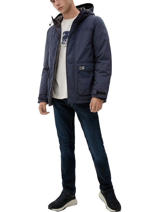 Winter Jacket Navy Blue