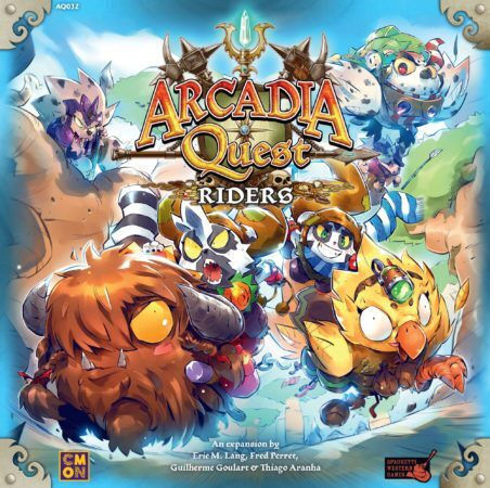 Brettspiel Arcadia Quest Riders für 2-4 Spieler 14+ Jahre (EN) Asmodee