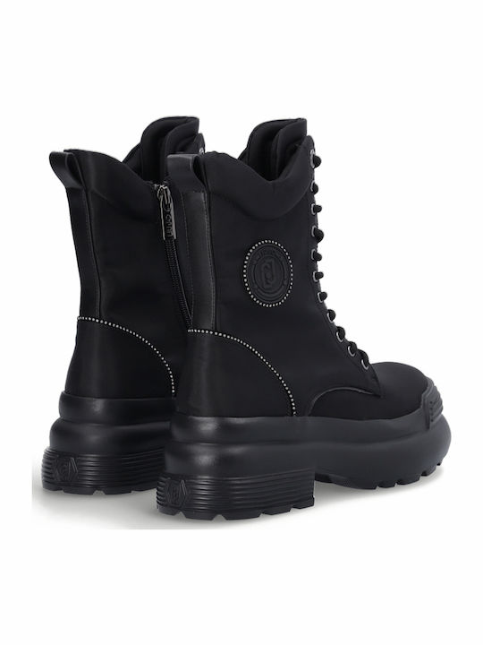 Stiefeletten Damen Schwarz