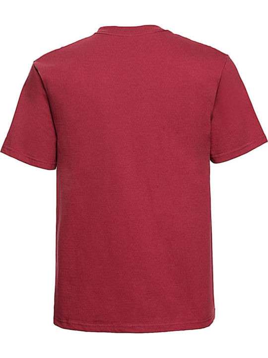 Russell Europe Klassisches Heavyweight T Männer Werbebekleidung Kurzärmeliges T-Shirt in Farbe