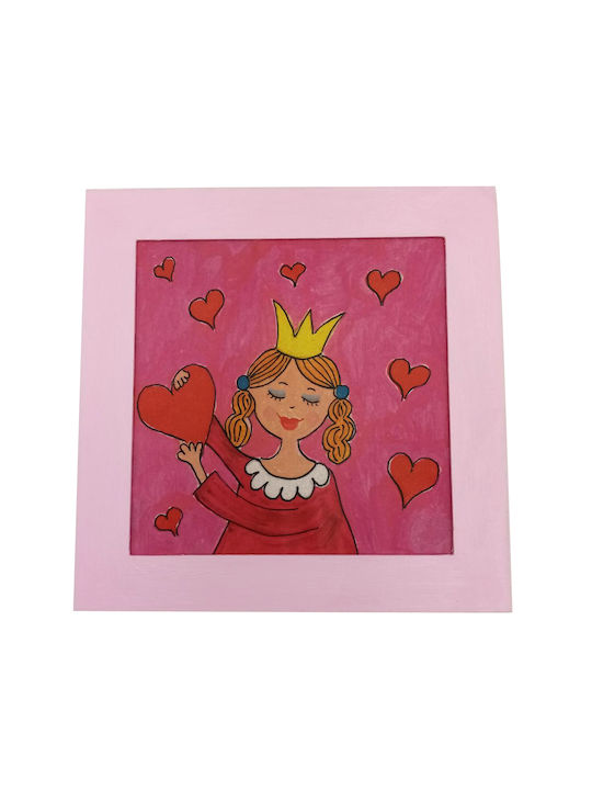 Harti Harti Wooden Kids Wall Light Wall Light Princess