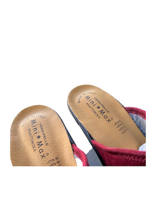 Anatomical Women's Slippers Burgundy