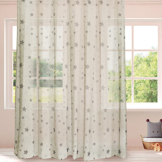 Whitegg Kids Rod Pocket Curtain Κ072 9 270x280cm