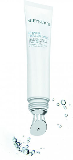Skeyndor Power Hyaluronic Gel Ματιών για Ενυδάτωση , Αντιγήρανση & Σακούλες 15ml