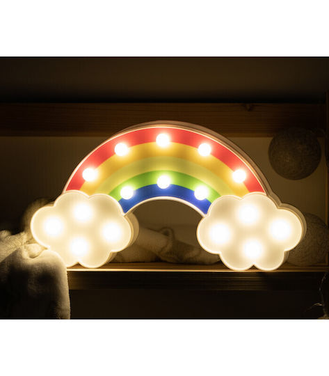 Kiokids LED Детско Декоративно Осветление Многоцветен 30x18см