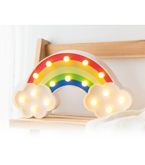 Kiokids LED Детско Декоративно Осветление Многоцветен 30x18см