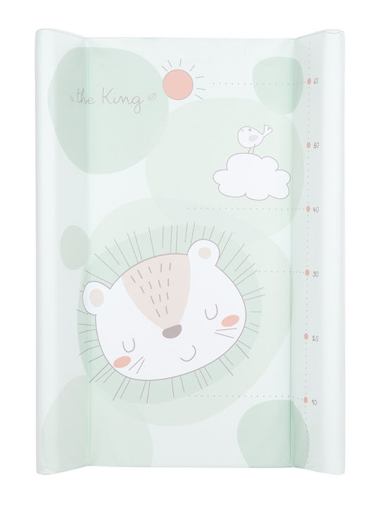 Kikka Boo Soft Changing Pad Jungle King made of Plastic Mint for Bed 50x80cm