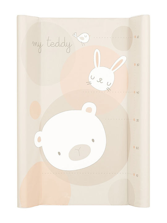 Kikka Boo Weiche Wickelauflage My Teddy aus Kunststoff Beige 50x70cm