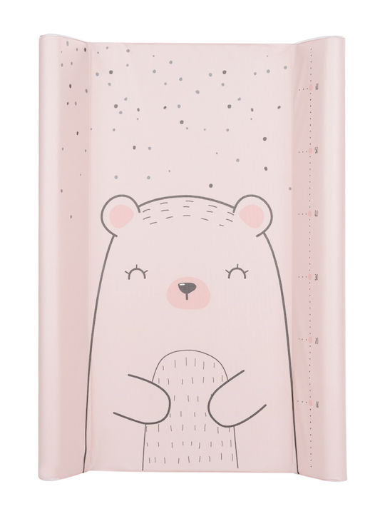 Kikka Boo Soft Changing Pad with Cover Bear Me of Plastic Pink 50x80cm