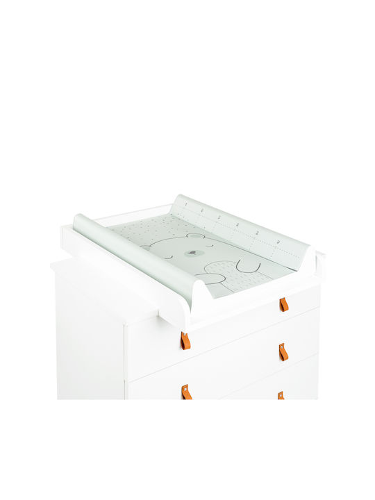 Kikka Boo Soft Changing Pad Bear With Me made of Plastic Mint for Bed 50x80cm