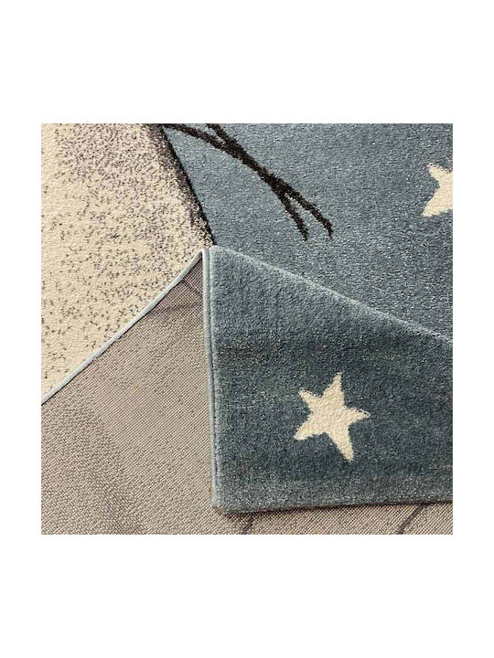 Koulis Carpets Ελεφαντάκι Παιδικό Χαλί Γαλάζιο 230x165cm