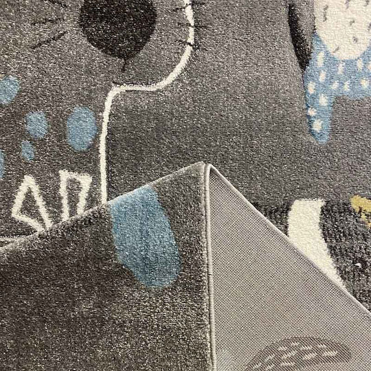 Koulis Carpets Hündchen 8320A Kinder Teppich Gray 70x150cm