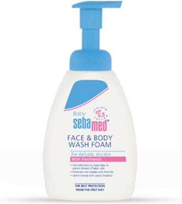 Sebamed Face & Body Wash Foam mit Kamille 400ml mit Pumpe