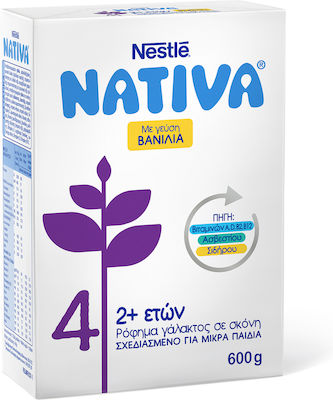 NESTLE Nativa 3 Ρόφημα Γάλακτος 1-2 Ετών σε σκόνη 400gr