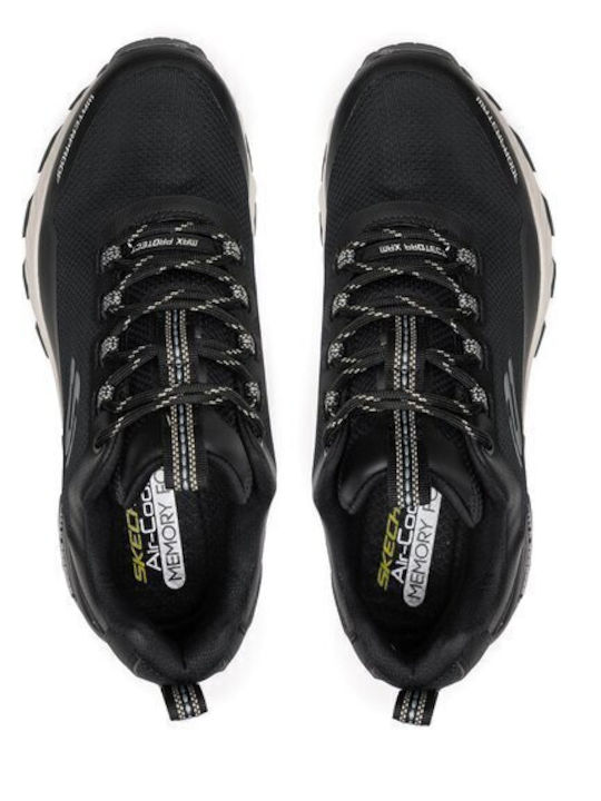 Skechers Fast Track Ανδρικά Ορειβατικά Παπούτσια Μαύρα