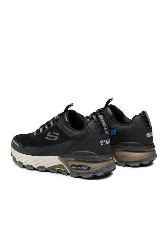 Skechers Fast Track Ανδρικά Ορειβατικά Παπούτσια Μαύρα
