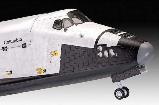 Revell Space Shuttle 40th. Anniversary Фигура за Моделизъм Космически кораб 111 Части в Мащаб 1:72 с Лепило и Бои 48.9x36см.