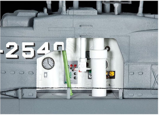 Revell U-Boat XXI Type w. Interieur Modeling Figure Submarine Gray 163 Pieces in Scale 1:144 53.1cm.