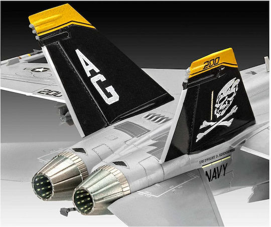 Revell F/A 18F Super Hornet Φιγούρα Μοντελισμού Αεροπλάνο 97 Κομματιών σε Κλίμακα 1:72