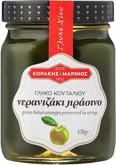 Korakis - Marinos Spoon Sweet Green Bitter Orange 450gr