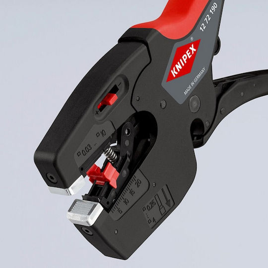 Knipex Cable Stripper Pliers with Cutter and 190mm Length