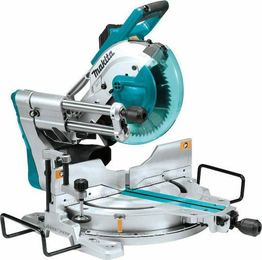 Makita Фугопила Ток Плъзгащо се с Мощност 1800W, Лазерно Ръководство, Диаметър на Диска за Рязане 305мм & Скорост на Рязане 3200обороти в минута