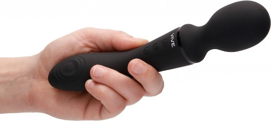 Vive Enora Δονητής Μασάζ 22cm Black