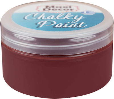 Maxi Decor Chalky Paint Χρώμα Κιμωλίας 515 Καφέ Κόκκινο 250ml