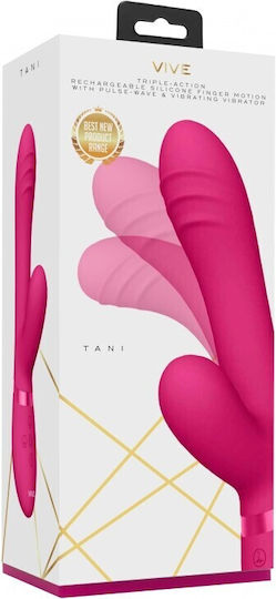 Vive Tani Δονητής Rabbit Pink 21.5cm Ροζ