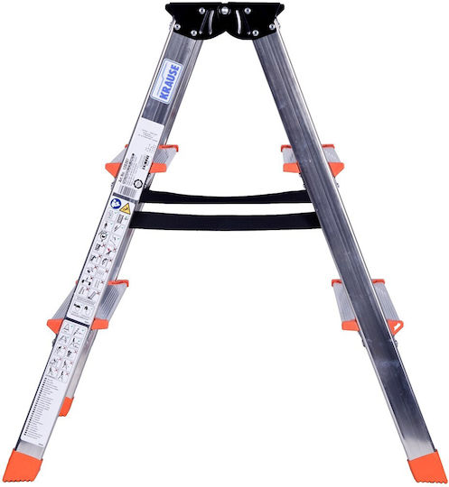 Krause Dopplo Ladder Aluminum with 2x4 Steps 65cm