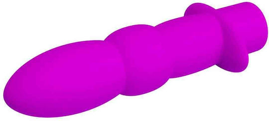 Pretty Love Wyatt Anal Vibrator Purple 11.5cm