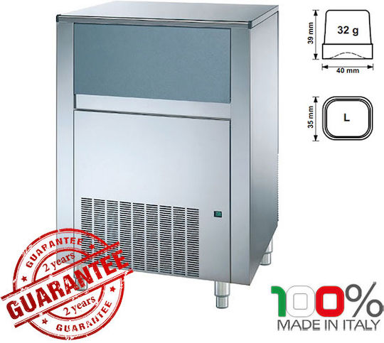 NTF SL350 Mașină De Gheață Cu Sistem De Pulverizare Cu Capacitatea De Producere A Gheții Zilnic 150kg Și Capacitate 65kg