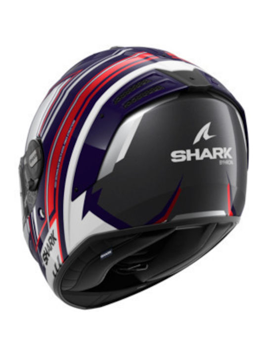 Shark Spartan RS Full Face Helmet with Pinlock and Sun Visor ECE 22.06 Byhron HE8110BWU